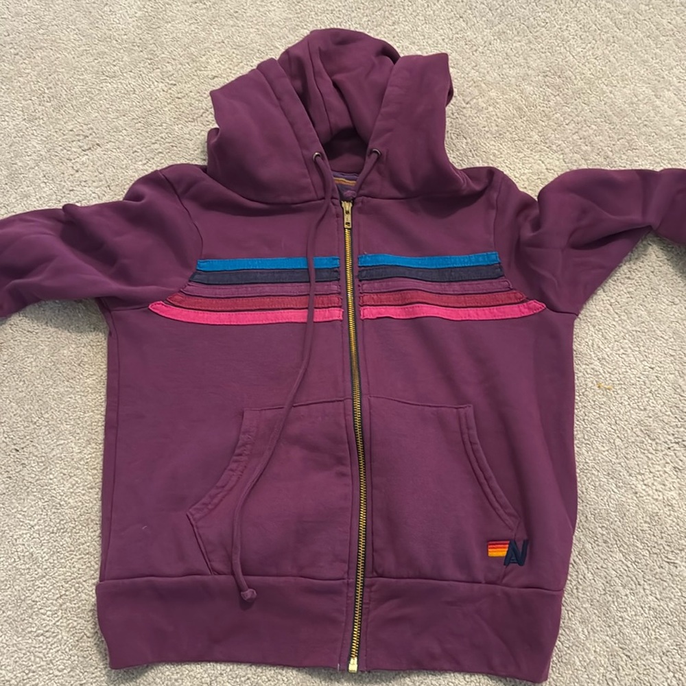 Aviator nation plum xs in excellent condition